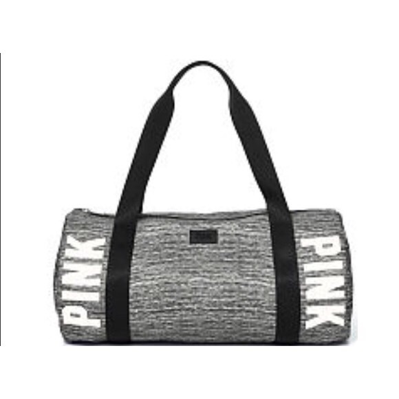 PINK Victoria's Secret Handbags - NWT Victoria’s Secret Pink gray duffle bag
